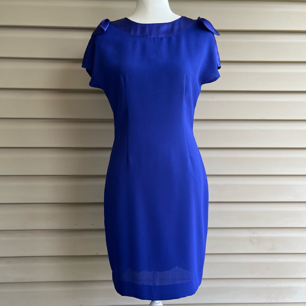 Allison Smith Vintage Royal Blue Event Dress  Size 6p